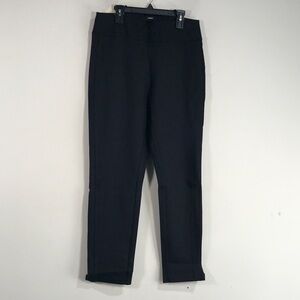 Express Straight Fit Pant, Women's Size M - Black
